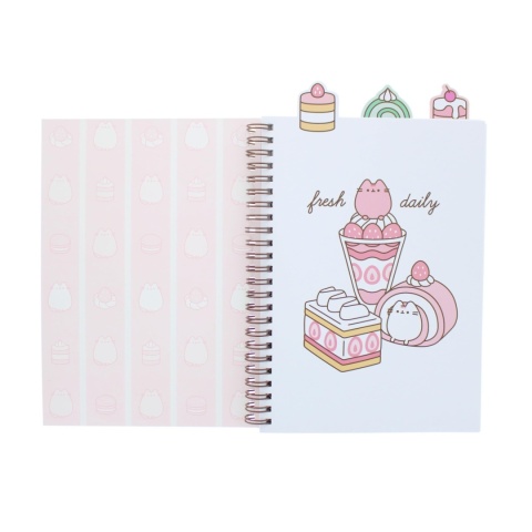Notes kołozeszyt na spirali linia 80k A5 Pusheen łakocie Notes kołozeszyt na spirali linia 80k A5 Pusheen łakocie
