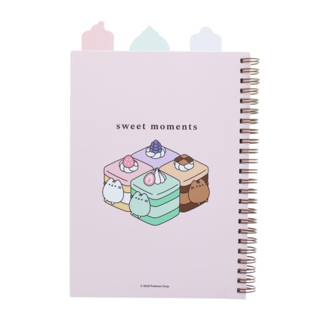 Notes kołozeszyt na spirali linia 80k A5 Pusheen łakocie Notes kołozeszyt na spirali linia 80k A5 Pusheen łakocie