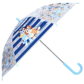 Parasol przezroczysty Blue parasolka dla dzieci składana Bingo i Bluey