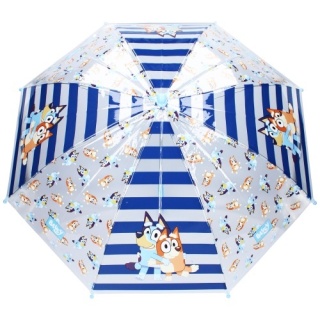 Parasol przezroczysty Blue parasolka dla dzieci składana Bingo i Bluey