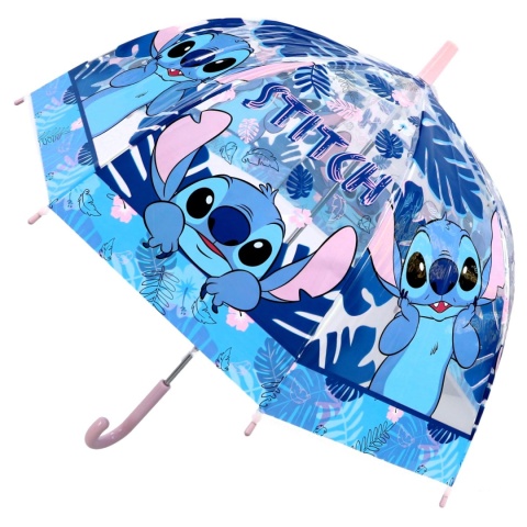 Parasol przezroczysty głęboki Stitch parasolka dla dzieci składana Lilo i Stitch Parasol przezroczysty głęboki Stitch parasolka dla dzieci składana Lilo i Stitch