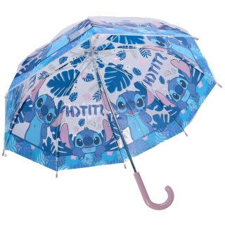 Parasol przezroczysty głęboki Stitch parasolka dla dzieci składana Lilo i Stitch