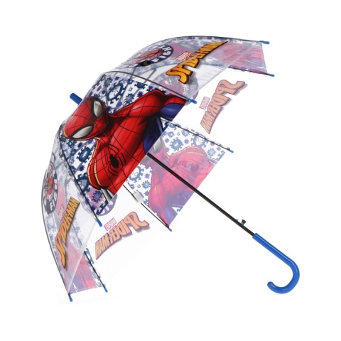Parasol przezroczysty plażowy Spiderman parasolka dla dzieci składana