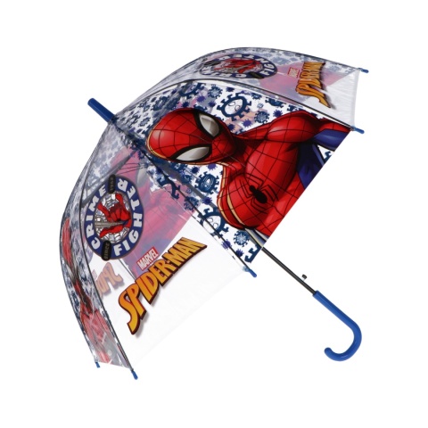 Parasol przezroczysty plażowy Spiderman parasolka dla dzieci składana