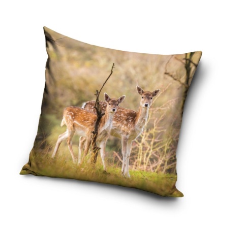 Poszewka na poduszkę jasiek Sarenki w lesie 40x40