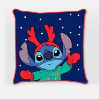 Poszewka na poduszkę jasiek Stitch świąteczna 40x40 velvet