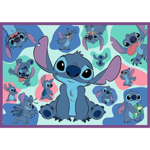Puzzle Lilo & Stitch 4 x 250 el. Niezwykły Stitch Trefl 13311
