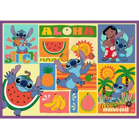 Puzzle Lilo & Stitch 4 x 250 el. Niezwykły Stitch Trefl 13311