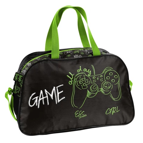Torba sportowa dla dzieci na ramię młodzieżowa na basen Play Game dla fana gier