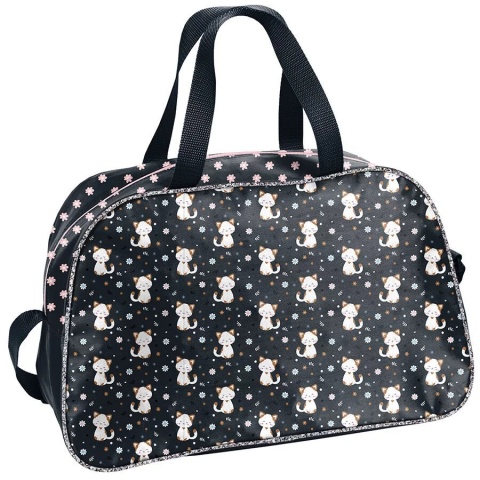 Torba sportowa dla dzieci na ramię młodzieżowa na basen Kotek torba plażowa