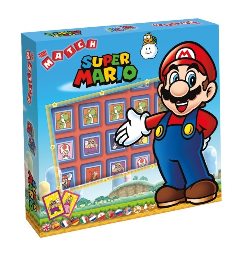 Winning Moves Match SUPER MARIO gra typu kółko krzyżyk