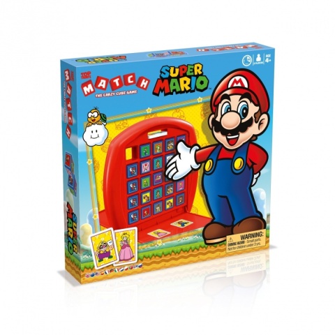 Winning Moves Match SUPER MARIO gra typu kółko krzyżyk