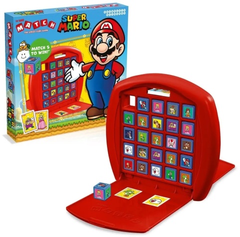 Winning Moves Match SUPER MARIO gra typu kółko krzyżyk