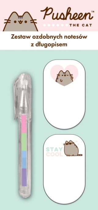 Zakładki indeksujące znaczniki karteczki PUSHEEN 60szt