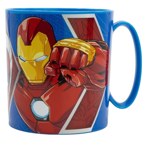 AVENGERS Kapitan Ameryka Iron Man kubek z uchem 350ml