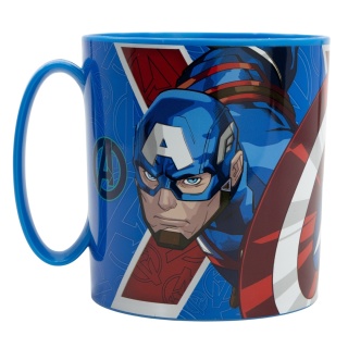 AVENGERS Kapitan Ameryka Iron Man kubek z uchem 350ml