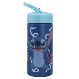 Bidon Stich na wodę ze słomką i ustnikiem Lilo i Stitch 410ml
