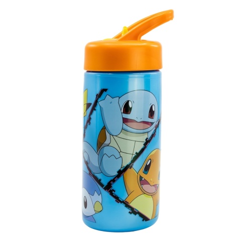 Bidon ze słomką i ustniekiem na wodę POKEMON 410ml