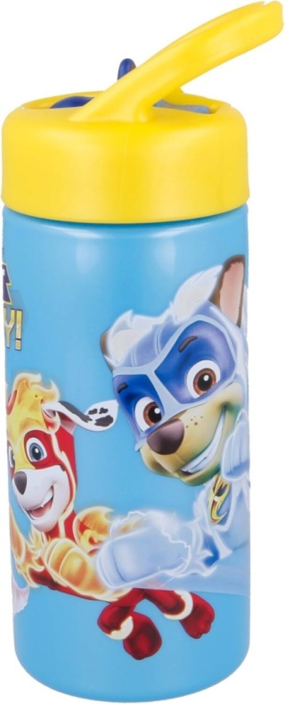 Bidon ze słomką i ustnikiem na wodę PSI PATROL 410ml