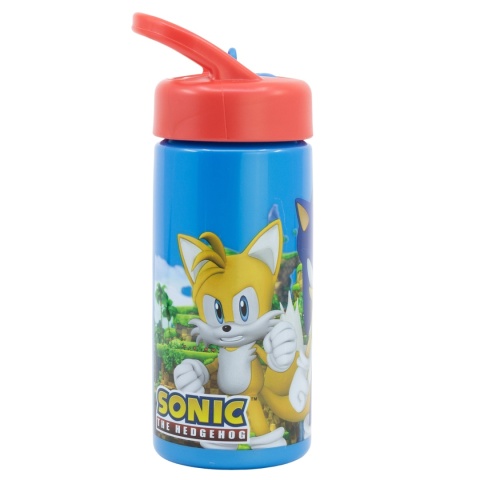 Bidon ze słomką i ustnikiem na wodę SONIC 410ml