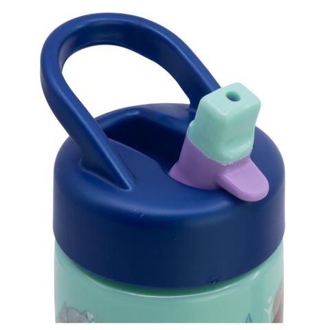 Bidon na wodę ze słomką ustnikiem Kraina Lodu Frozen 410ml