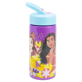 Bidon na wodę ze słomką ustnikiem Księżniczki Vaiana Bella Śnieżka 410ml