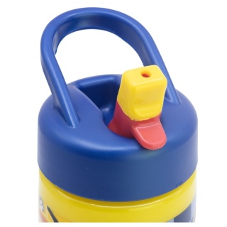 Bidon na wodę ze słomką ustnikiem PSI PATROL Chase Marshall Rubble 410ml