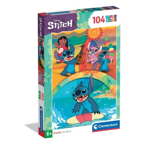 Lilo i Stitch super color Puzzle 104 EL 25042 38x27 cm