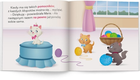 Książki dla dzieci Disney Maluch. Moje pierwsze opowiastki. Marie chce wszystko robić sama wiek 2+