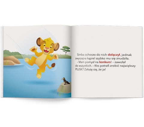 Książki dla dzieci Disney Maluch. Moje pierwsze opowiastki. Simba i nowy przyjaciel wiek 2+