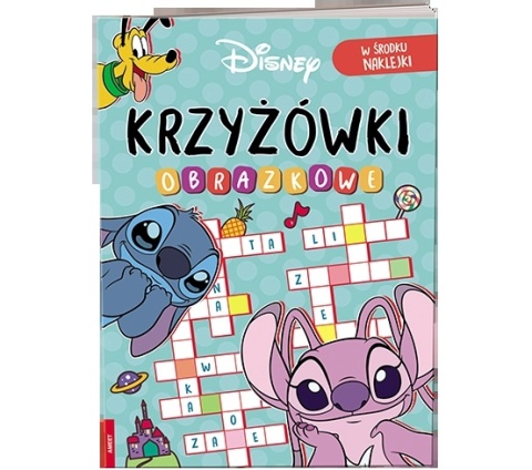 Krzyżówki obrazkowe dla dzieci Książki zadania i rbusy dla dzieci wiek 6+