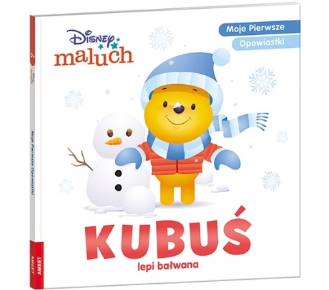 Książki dla dzieci Disney Maluch. Kubuś lepi bałwana wiek 2+