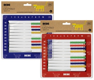 Liczydło dla dzieci plastikowe z podstawką Interdruk