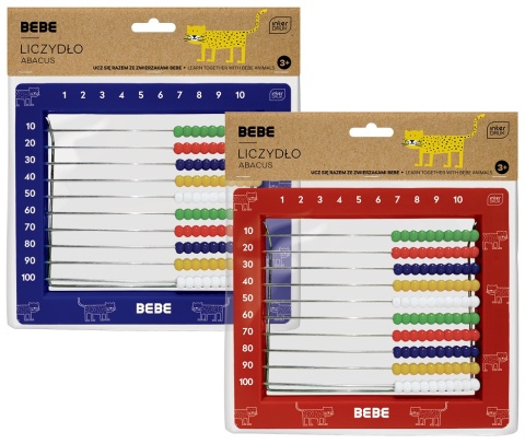 Liczydło dla dzieci plastikowe z podstawką Interdruk