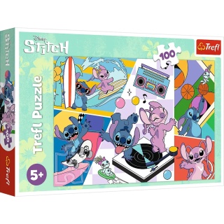 Lilo i Stich Wspomnienia Lilo&Stitch Puzzle TREFL 100 EL 16473