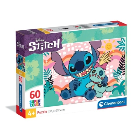 Lilo i Stitch Paskudka Stich Clementoni Puzzle 60 EL 26331