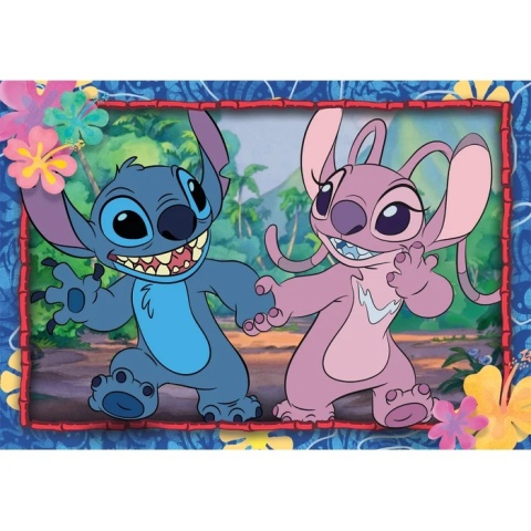 Lilo i Stitch Puzzle 2x20 2 x 20 Clementoni 2w1 24809 Stich Andzia