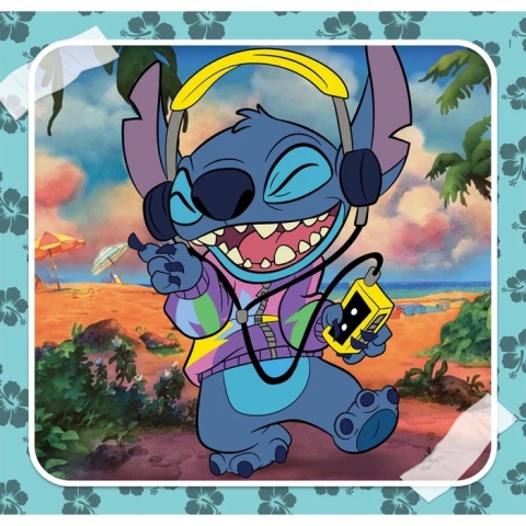 Lilo i Stitch Puzzle 3 X 48 3X48 Clementoni Andzia Stich 25321