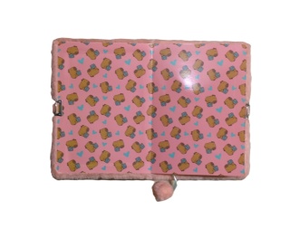 Notatnik pamiętnik sekretny pluszowy kudłacz z kłódką Kapibara A5