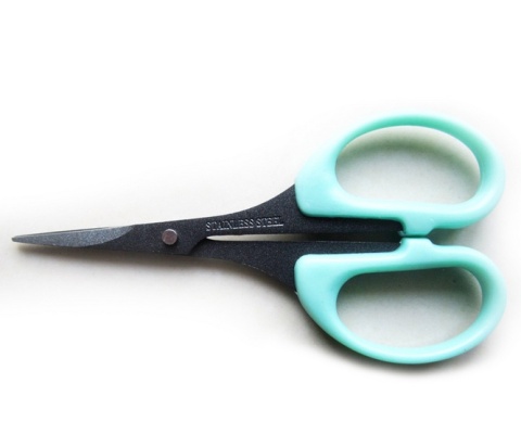 Nożyczki precyzyjne 10 cm non stick nieprzywierające