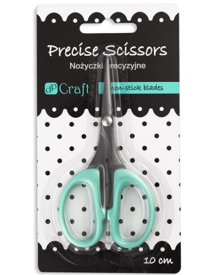 Nożyczki precyzyjne 10 cm non stick nieprzywierające