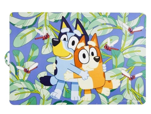 PIESEK BLUEY I BINGO podkładka na stół biurko 28x43 cm