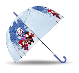 Parasol przezroczysty plażowy Spidey parasolka dla dzieci składana głęboka