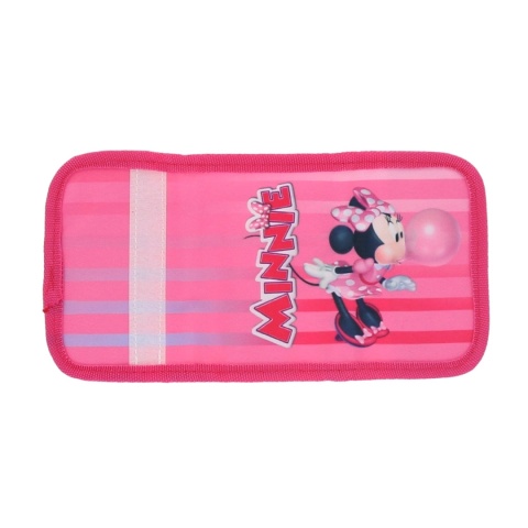 Portfel dziecięcy dla dziewczynki portfelik na rzep suwak na karty Myszka Minnie