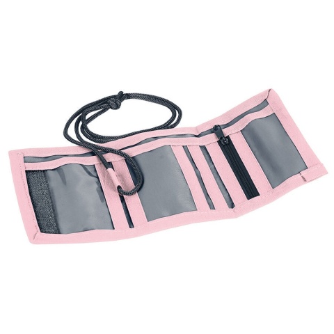 Portfel dziecięcy na szyje portfelik rzep suwak sznurek na karty dla dziewczynki Kotek