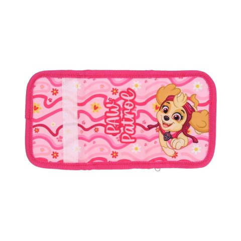 Portfel dziecięcy dla dziewczynki portfelik na rzep suwak na karty Psi Patrol Skye