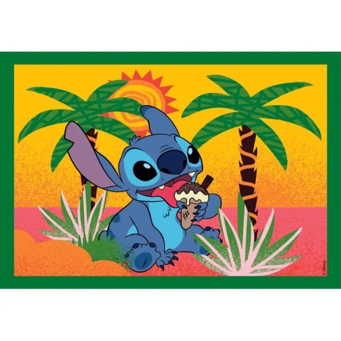 Puzzle 4w1LILO I STITCH Andzia 12 16 20 24 el Clementoni 21745