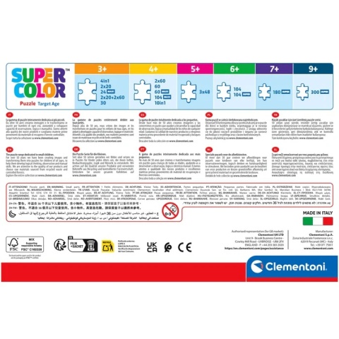 Puzzle 4w1LILO I STITCH Andzia 12 16 20 24 el Clementoni 21745