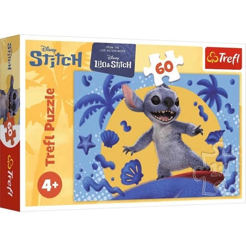 Puzzle 60 el TREFL LILO & STITCH film Dzień ze Stitchem 17407