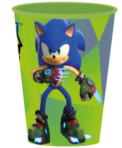 SONIC THE HEDGEHOG Prime kubek kubeczek szklanka zielony 260ML